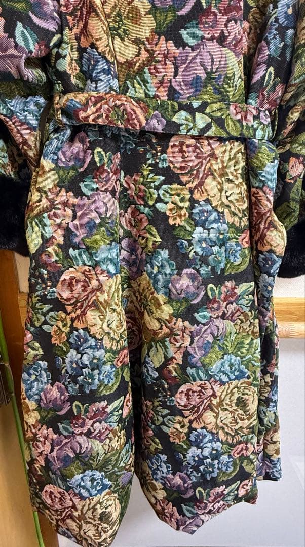 ノエル・ド・メモワール ゴブランファーコート　ブラック　クラロリ　くる実　3L