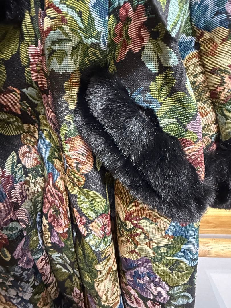 ノエル・ド・メモワール ゴブランファーコート　ブラック　クラロリ　くる実　3L