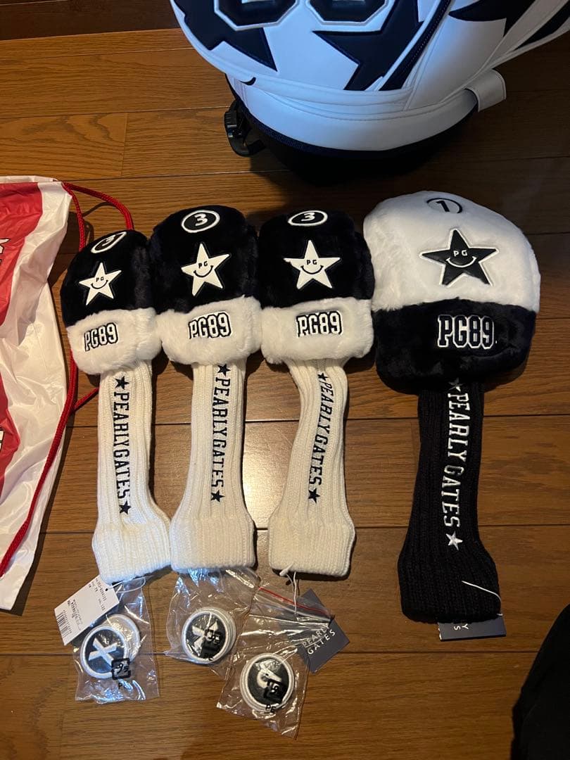 ⭐️新品未使用　星柄パーリーゲイツゴルフバッグ