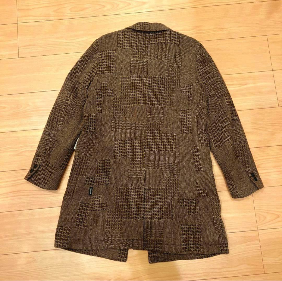 ビームス　BEAMS PLUS パッチワーク チェスターコート