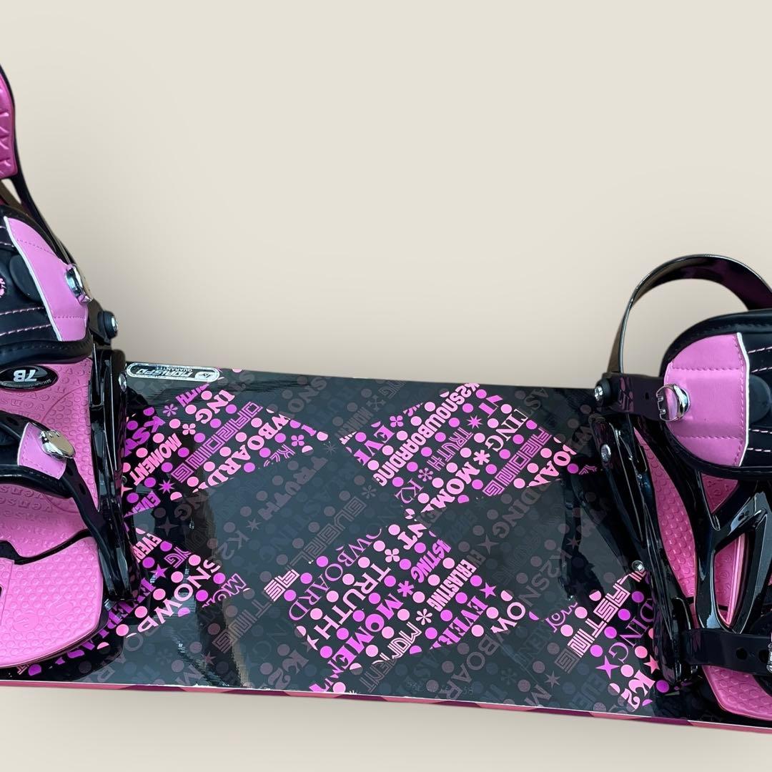 K2 スノーボード138cm ビンディング ブーツ23cm moment セット - メルカリ