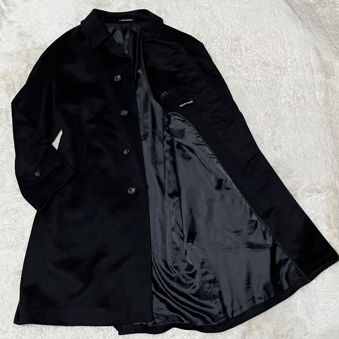 美品　メンズ　GIULIANO GROSSONIピュアカシミヤ　ロングコート