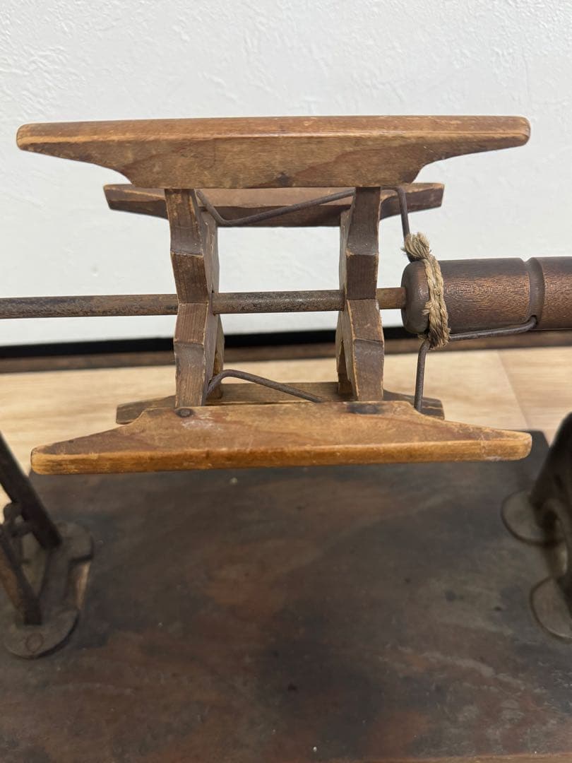 天久座繰り機　古道具　糸巻き機　おまけ付