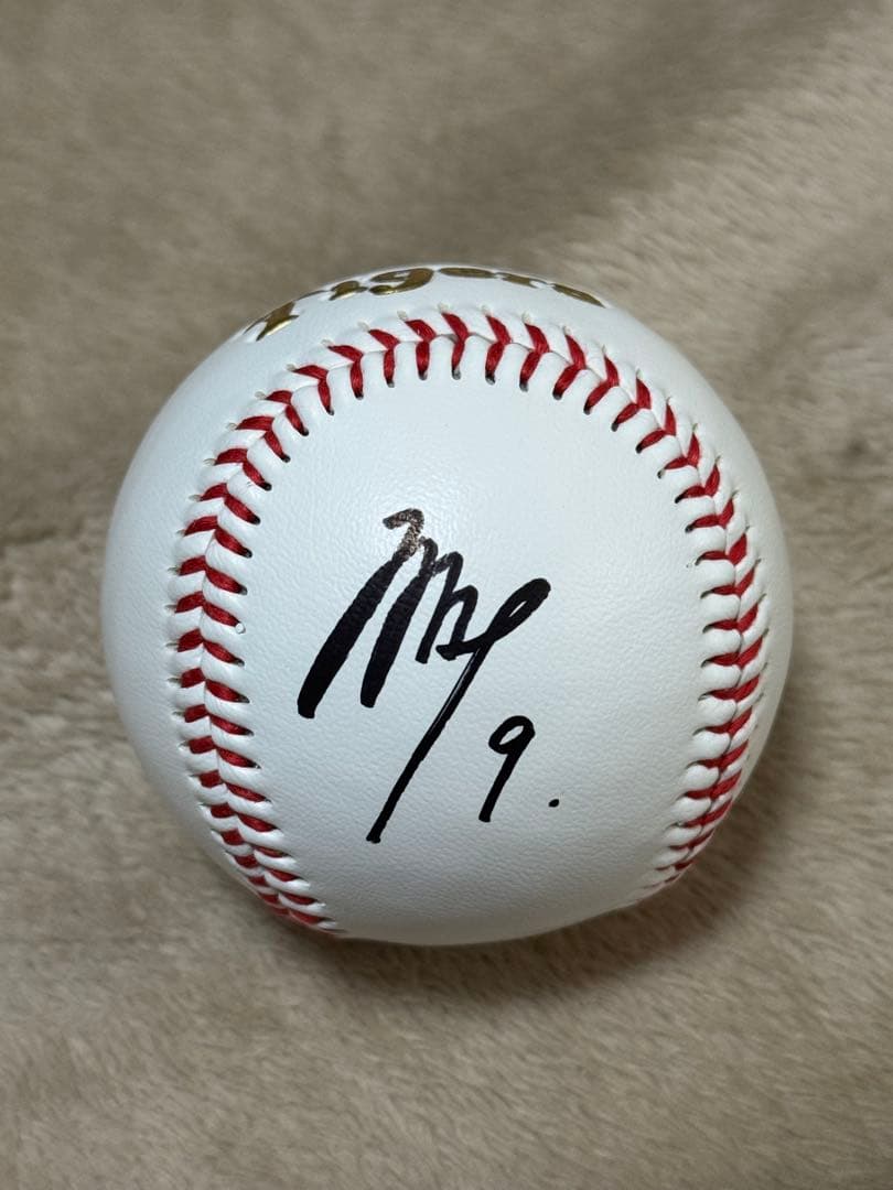 ラスト1 阪神タイガース 立石正広選手 直筆サインロゴボール - メルカリ