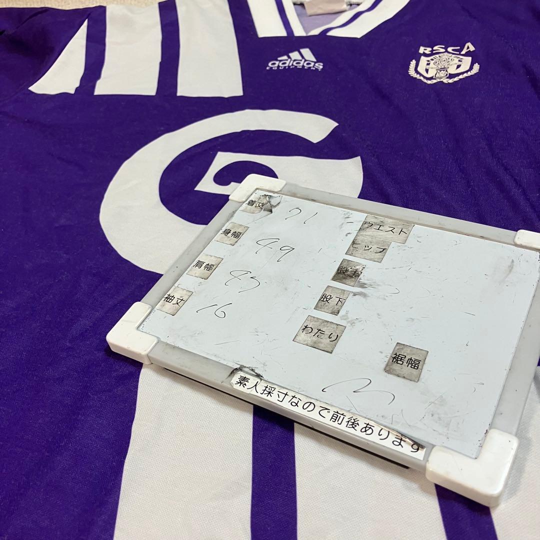 【レア】RSCアンデルレヒト 90s ユニフォーム ゲームシャツ　M ベルギー