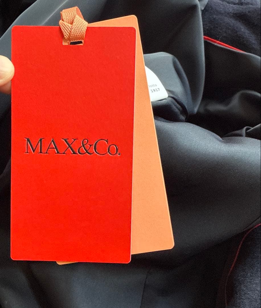 【MAX&CO】 ラナウェイ ベルトウールコート