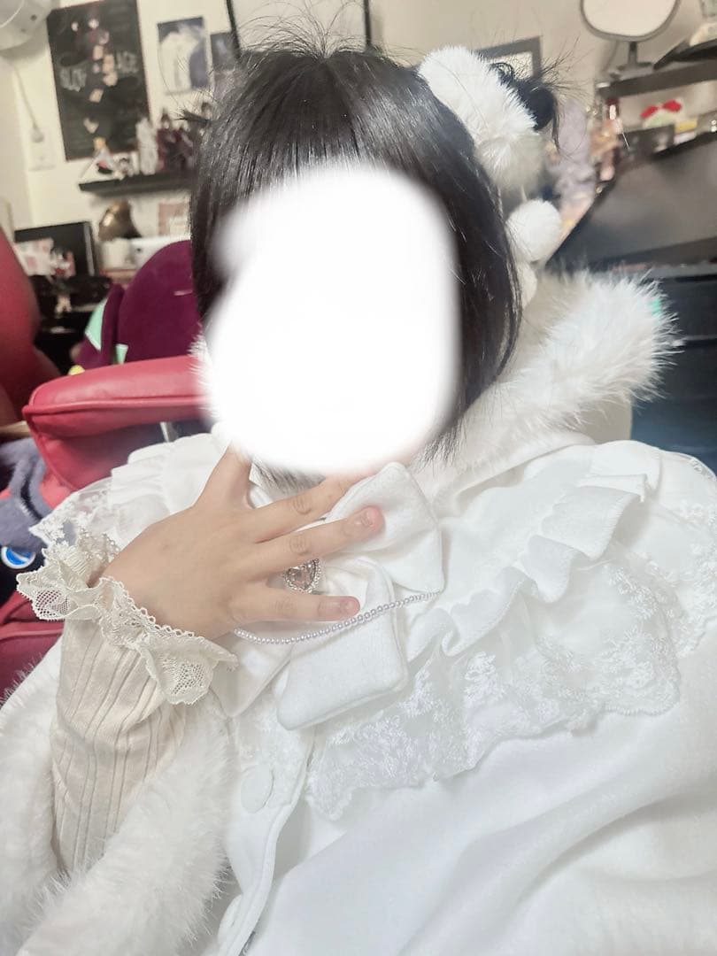 猫耳ロリータケープコート