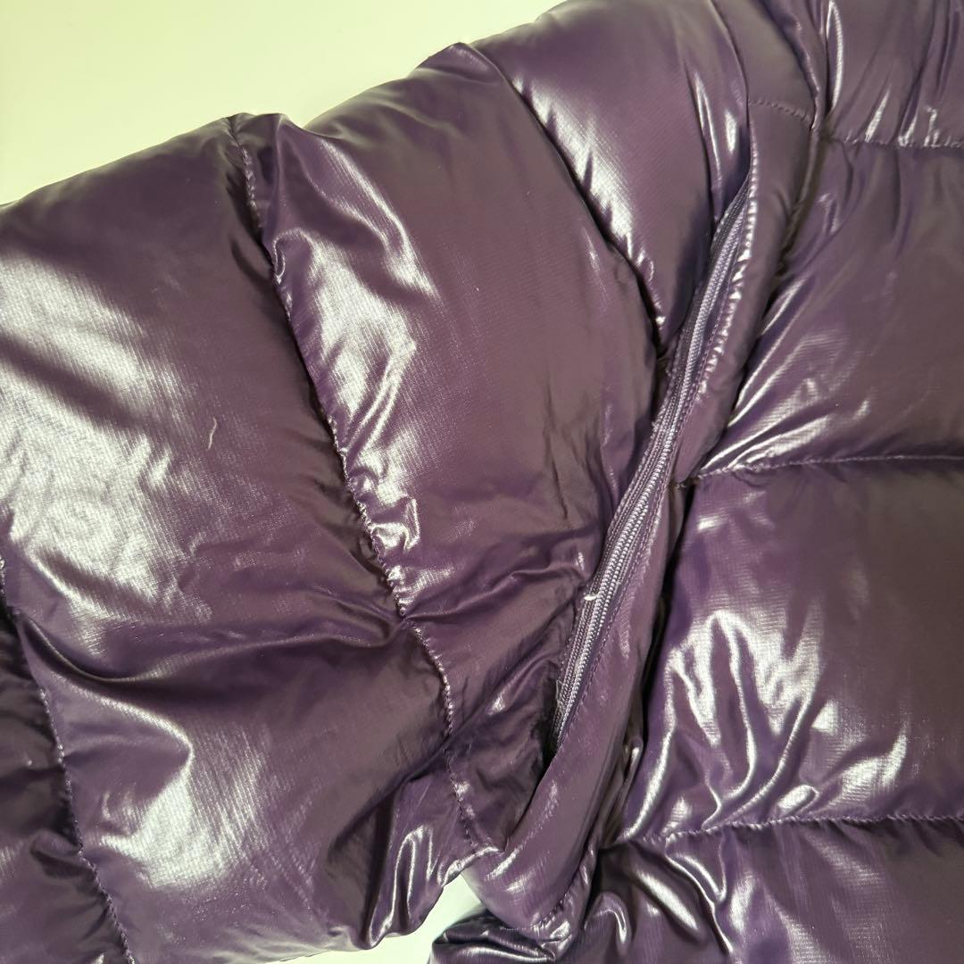 パーリーゲイツ　メンズ　ダウンジャケット　パープル　メンズ　大きめ　サイズ7