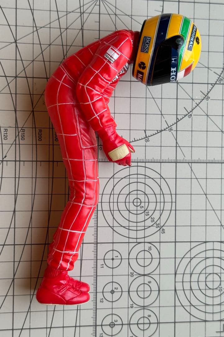 アイルトン・セナ 1/8 フィギュア デアゴスティーニ - メルカリ