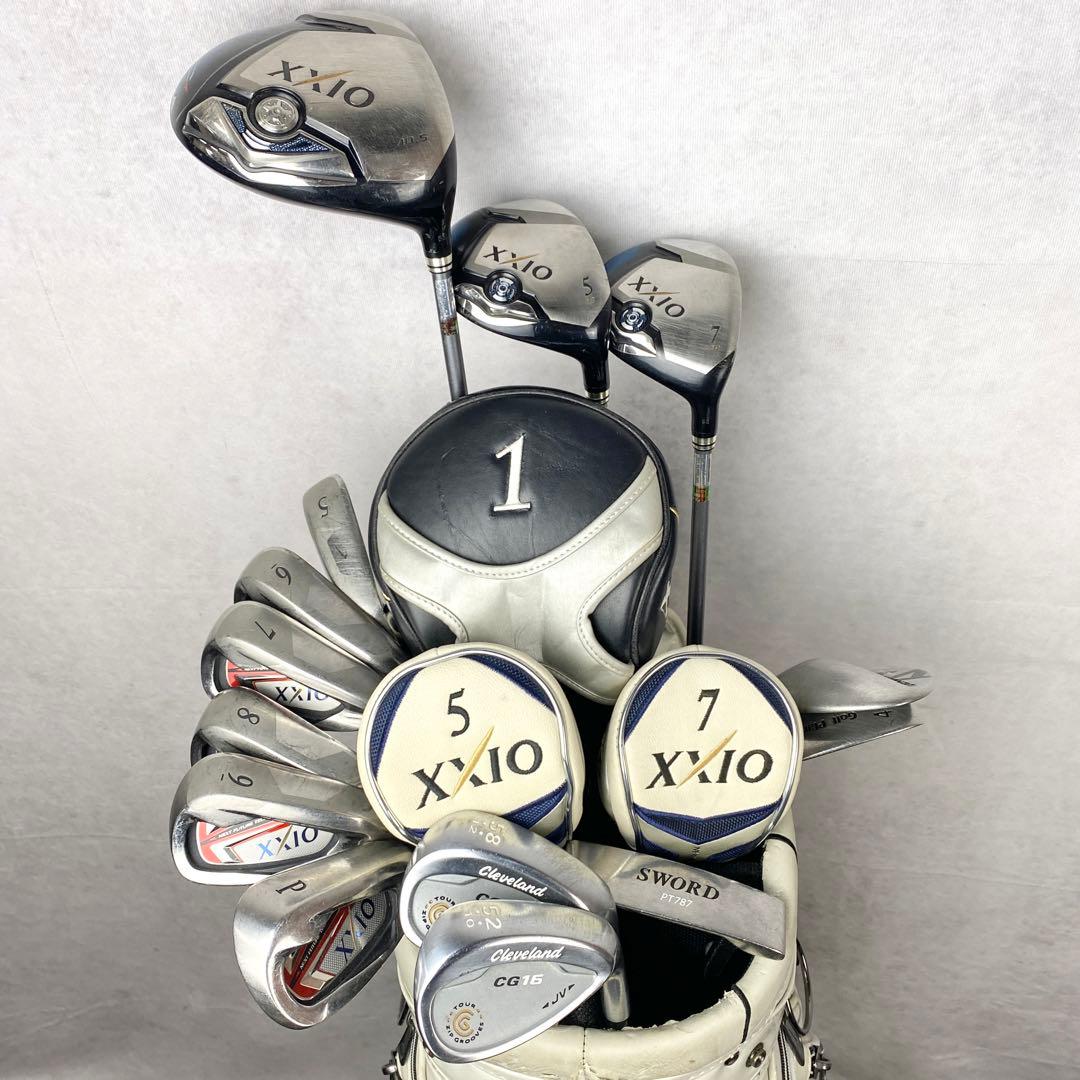 ゴルフクラブ 一式 セット ゼクシオ XXIO 右利き キャディバッグ付き