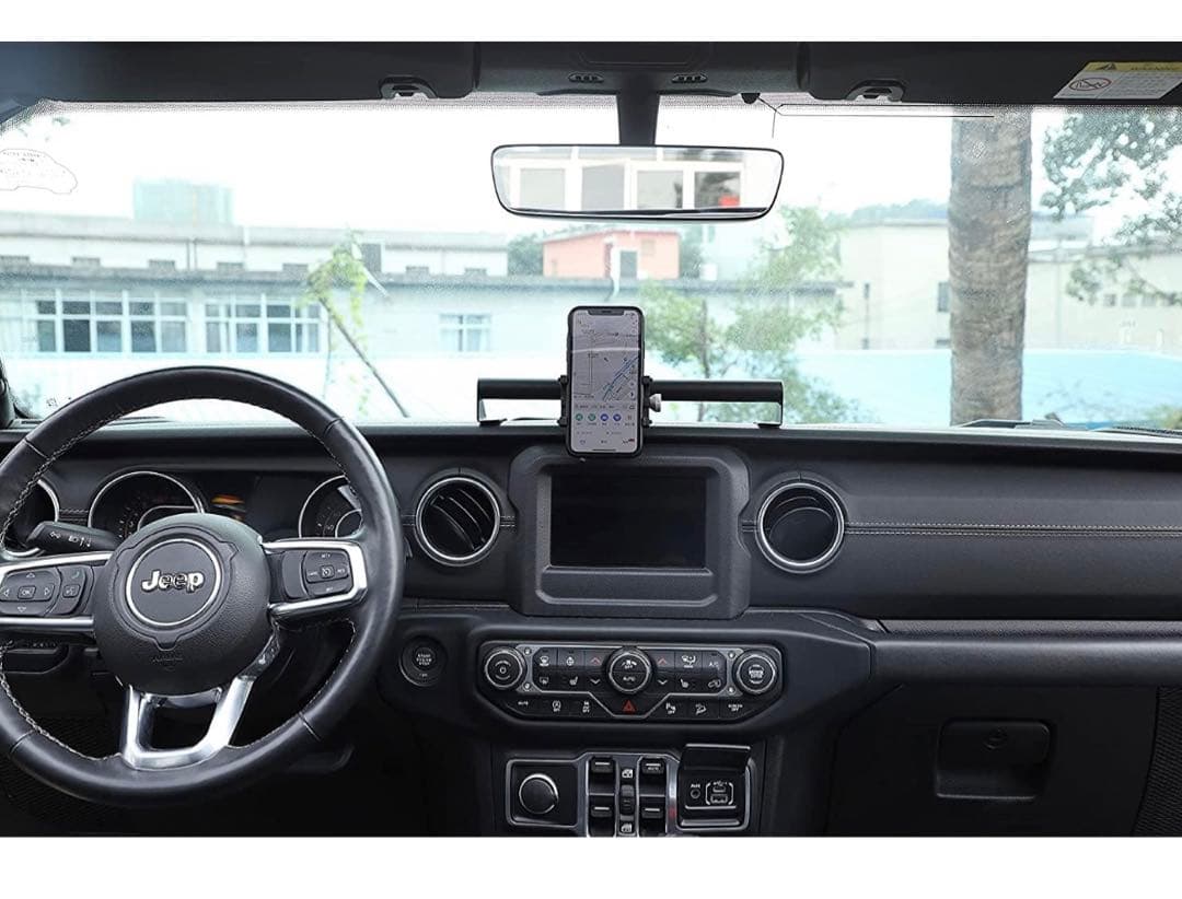 車載ホルダー ジープ ラングラー （Jeep Wrangler）JL 携帯電話