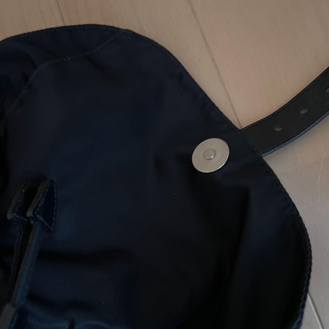 専用！美品✨プラダ ナイロンリュックサック バックパック 三角プレート ブラック