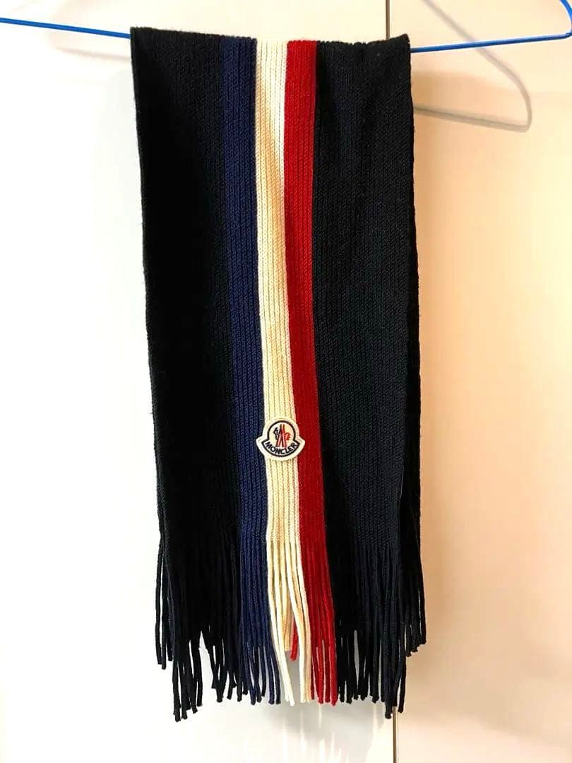 MONCLER ストライプマフラー