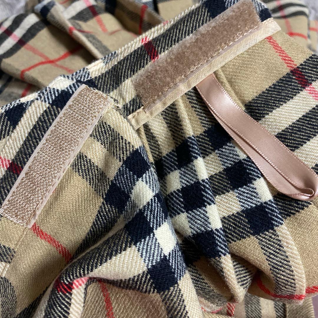 BURBERRY LONDON ノバチェックスカート ラップスカート UK8