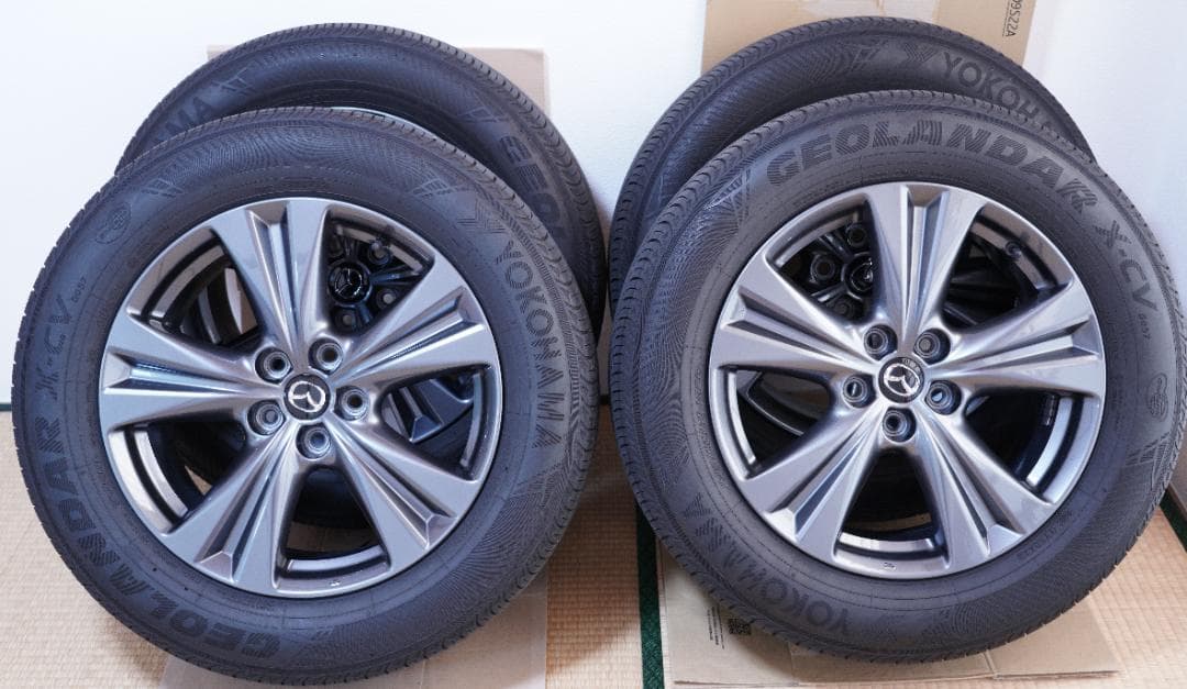 CX-60 純正18インチホイールタイヤセット GEOLANDAR X-CV - メルカリ