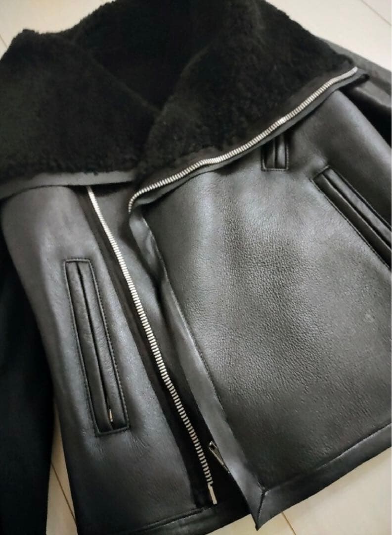 RICK OWENS ムートンジャケット RICK OWENS リックオウエンス ムートン - メルカリ