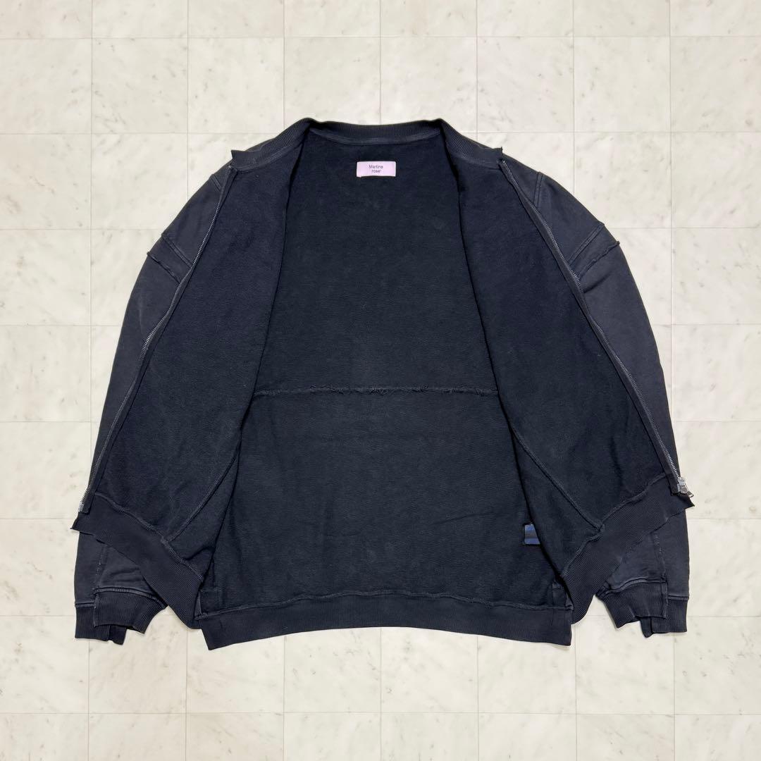 こ*け様 【美品】 Martine Rose ZIP UP CREW スウェット
