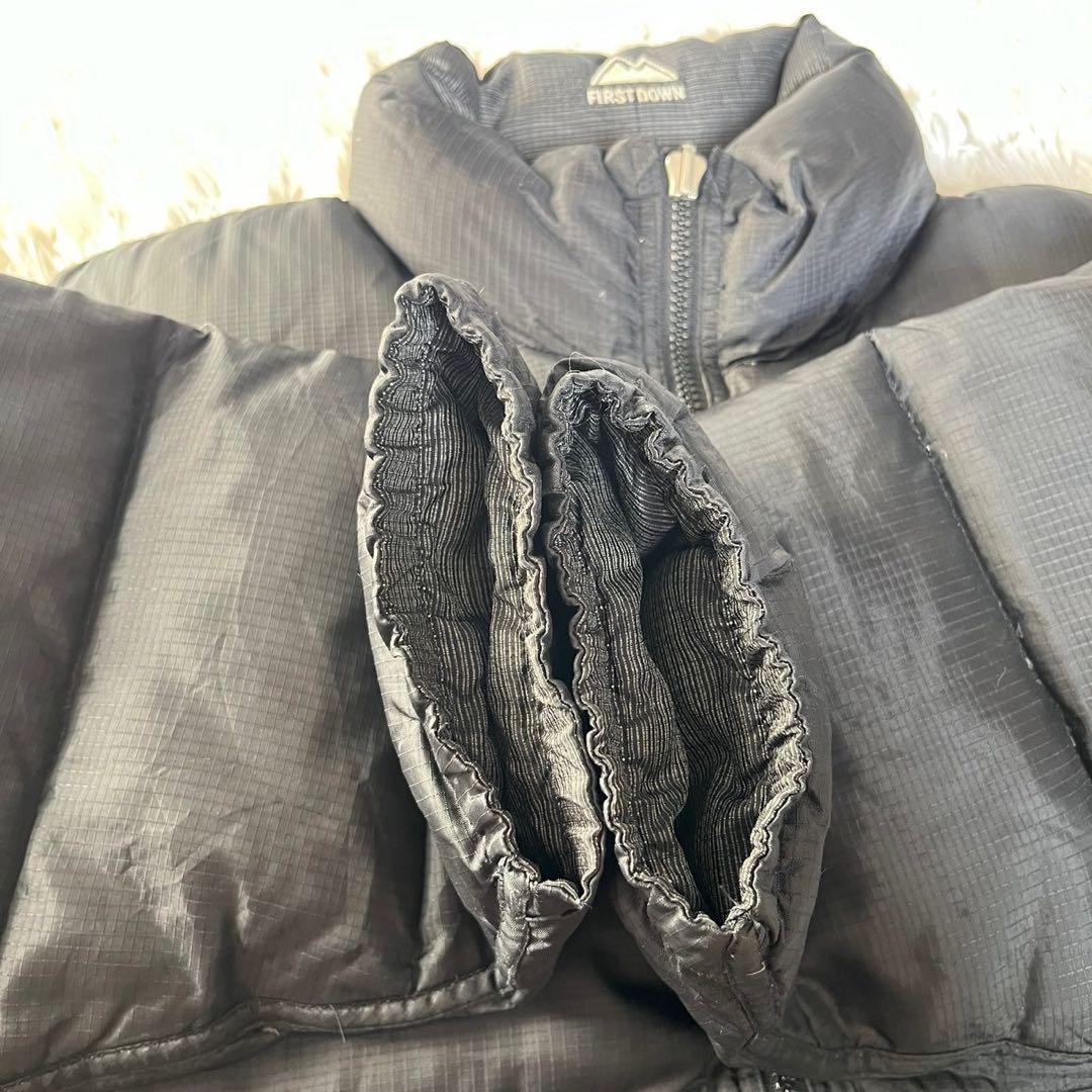 FIRSTDOWN ファーストダウン ダウンジャケット リバーシブル L