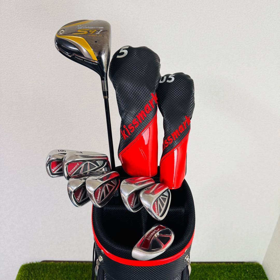 【初心者男性向け】cobra コブラ kissmark ゴルフクラブセット