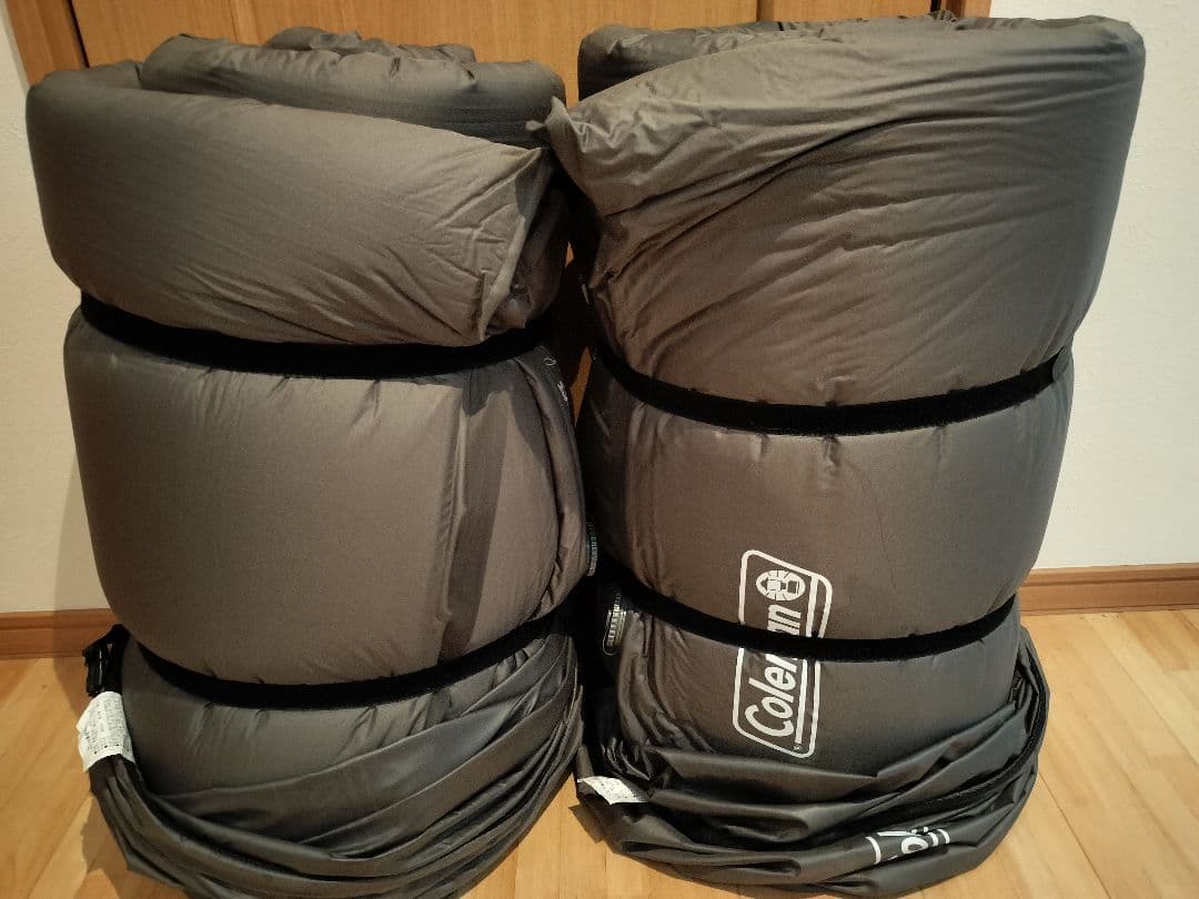 Coleman キャンパーインフレーターマットハイピーク ダブル 2個セット