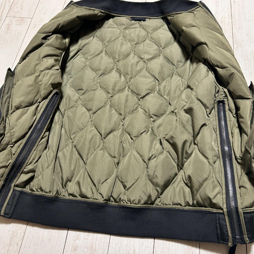 TAION ミリタリー MA-1 キルティング ダウンジャケット 2XL
