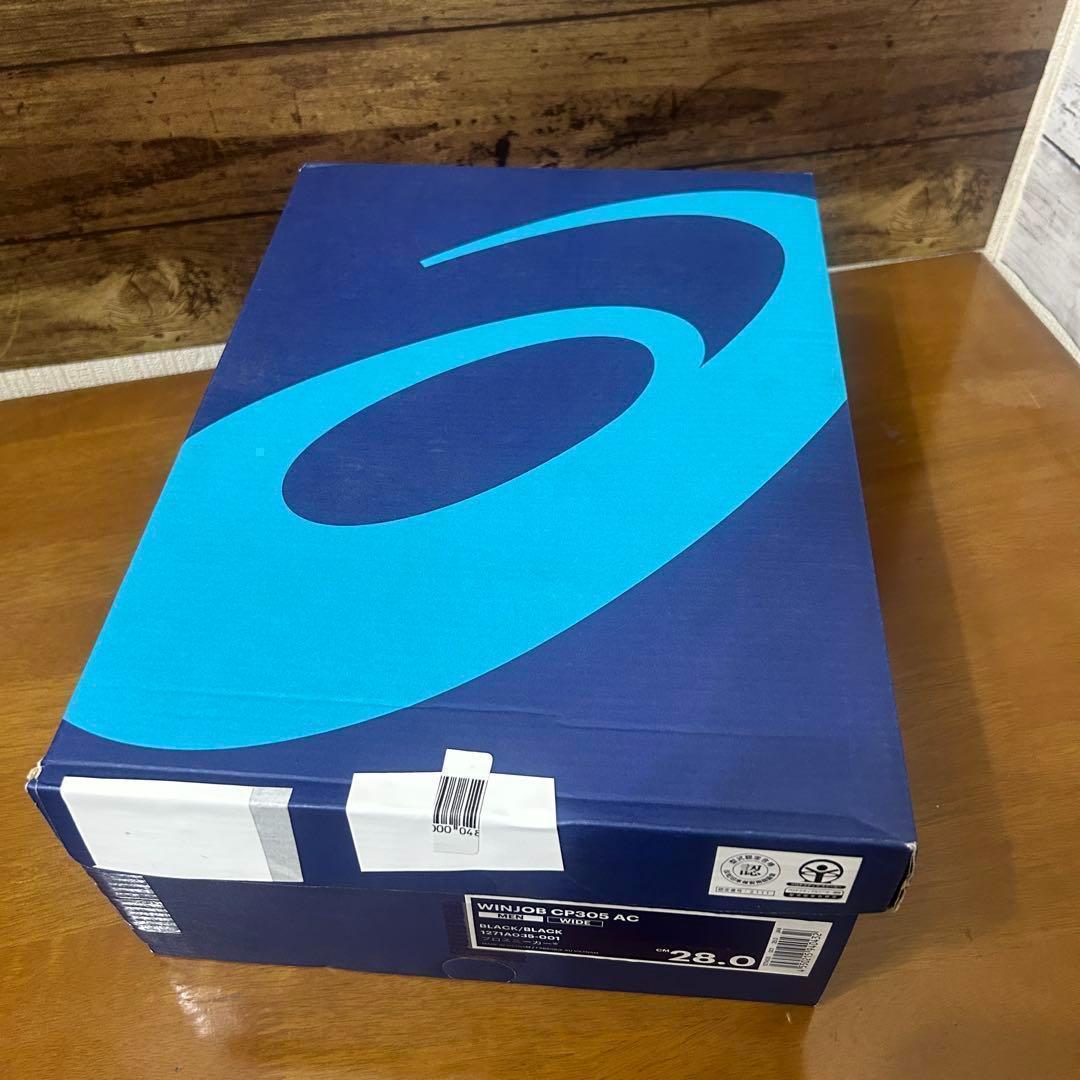 【新品未使用】アシックス 安全靴 CP305AC BOA 28.0cm ブラック