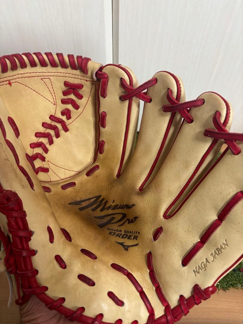 日本製 波賀ジャパン ミズノプロ ダイバーシティブルー 投手 オーダー