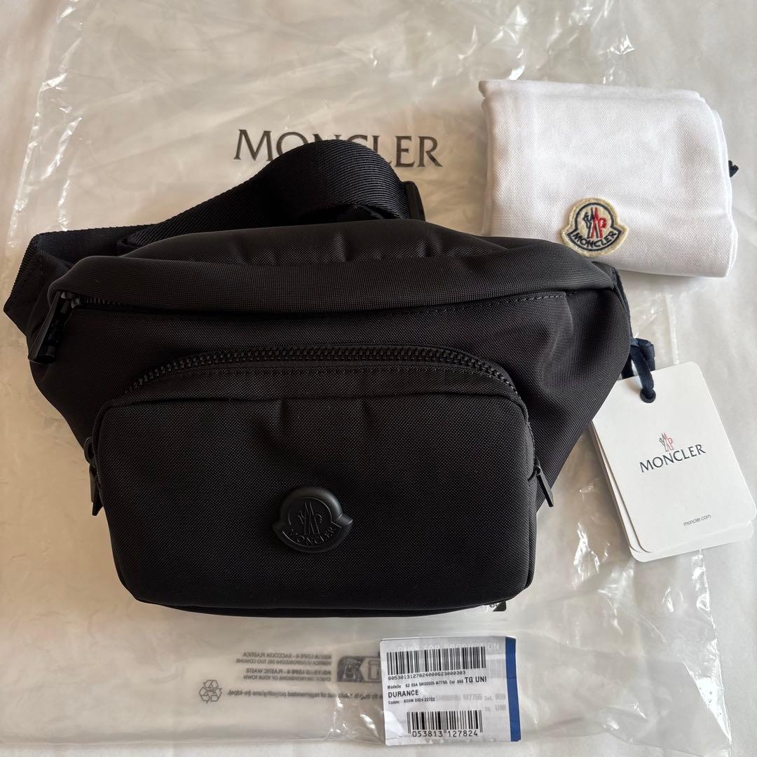 モンクレール Durance 撥水 ナイロン ベルト バッグ - メルカリ
