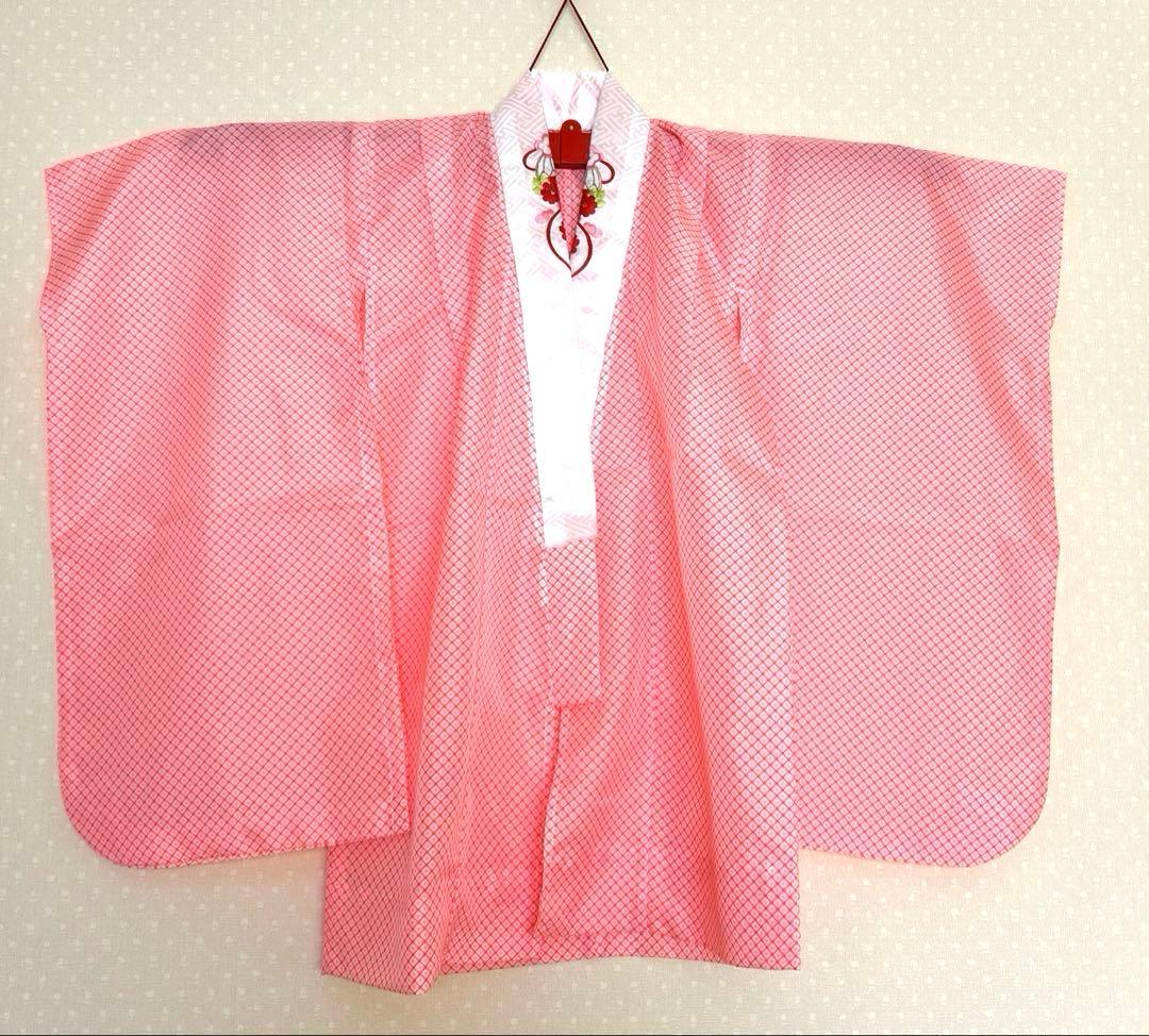 七五三　正絹　３歳着物セット