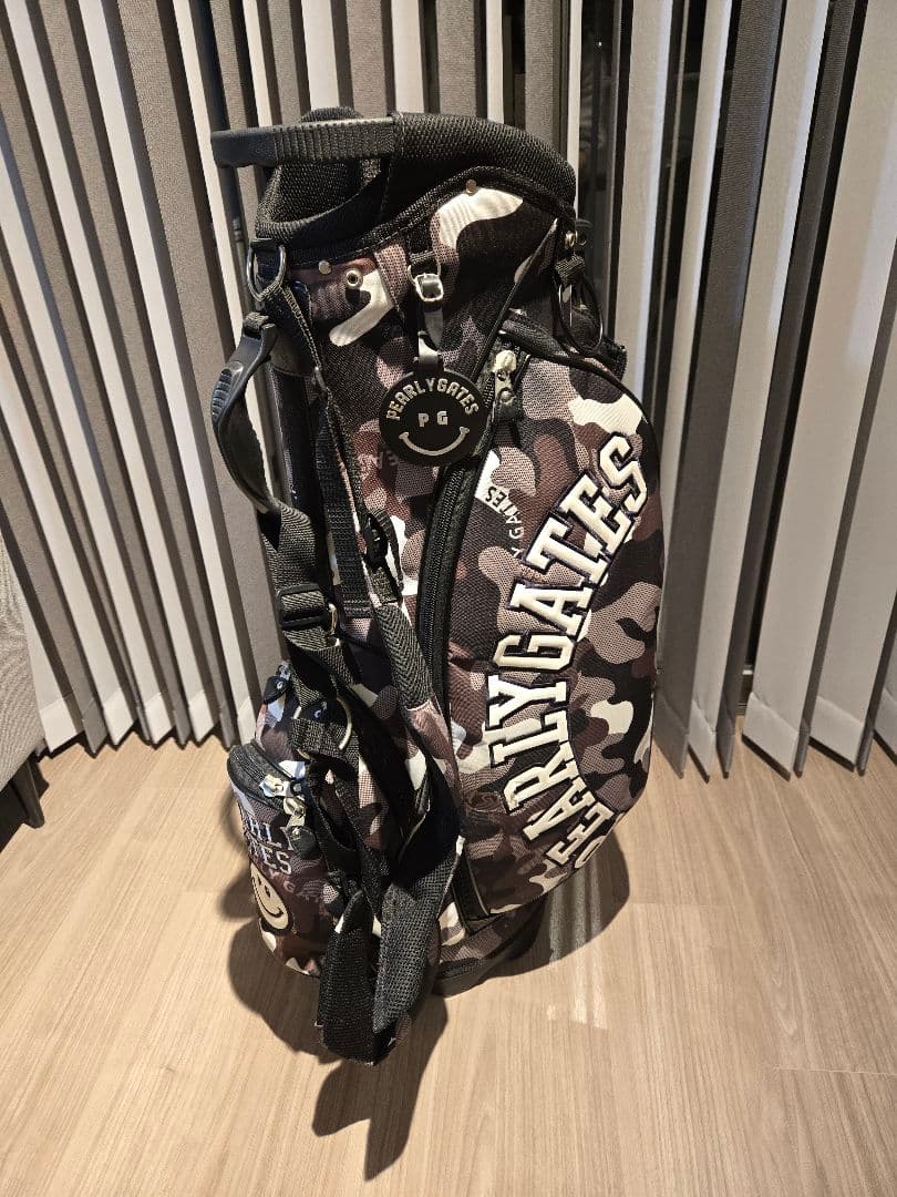 PEARLY GATES 迷彩 キャディバッグ 89