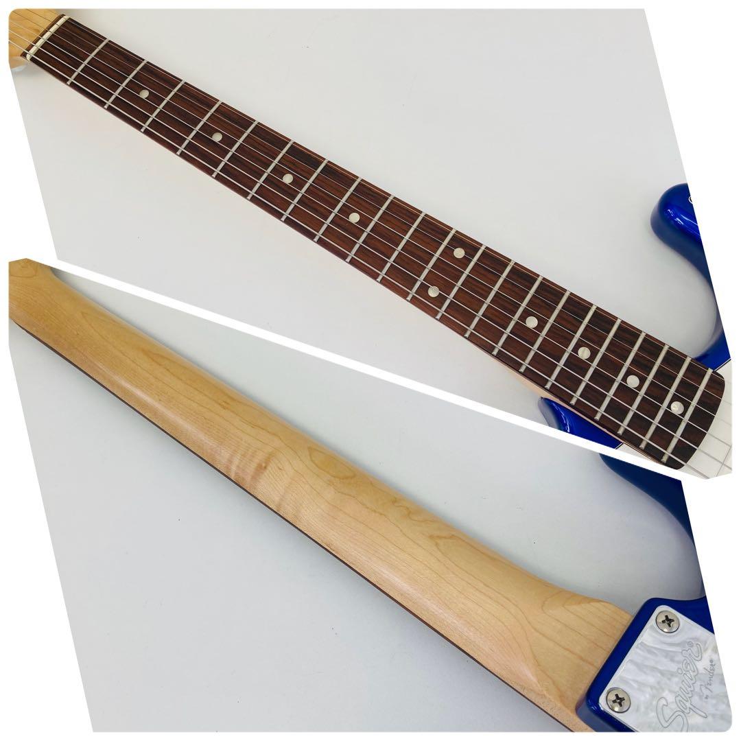 Squier ストラトキャスター ラージヘッド ブルー