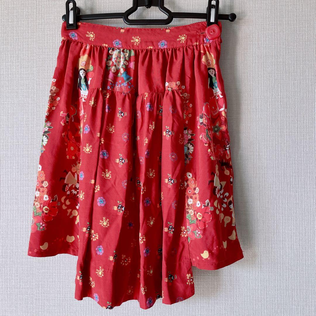 ムチャチャ 赤ずきんスカート AHCAHCUM muchacha あちゃちゅむ - メルカリ