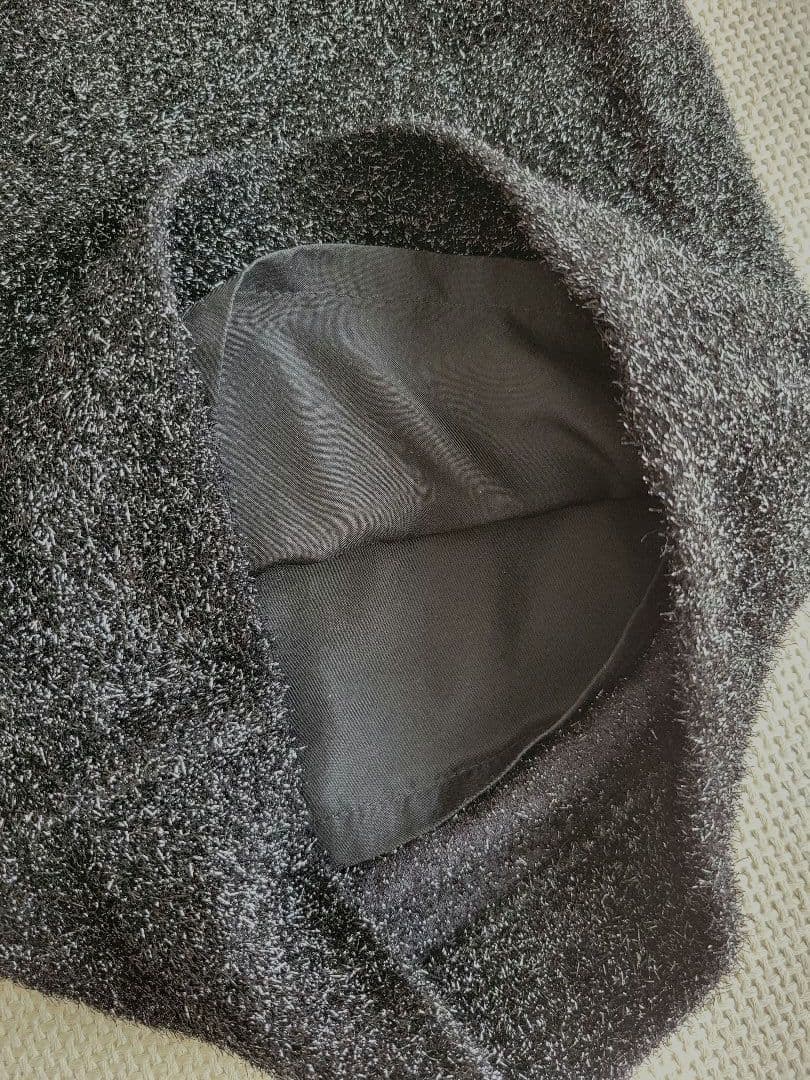 【sunu】BLAMINK 翁安芸さん着用 黒ラメ ドローストパンツ