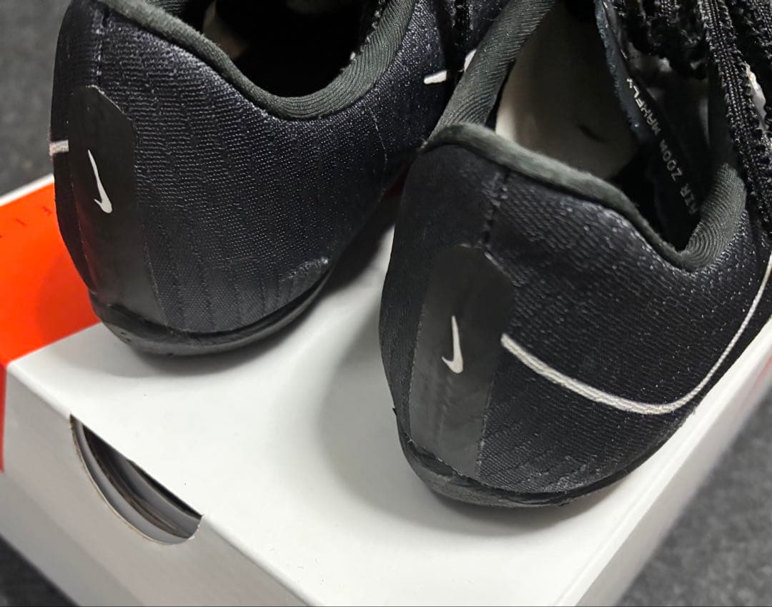 Nike エアズーム マックスフライ モアテン 黒【25.5cm】パンク無し