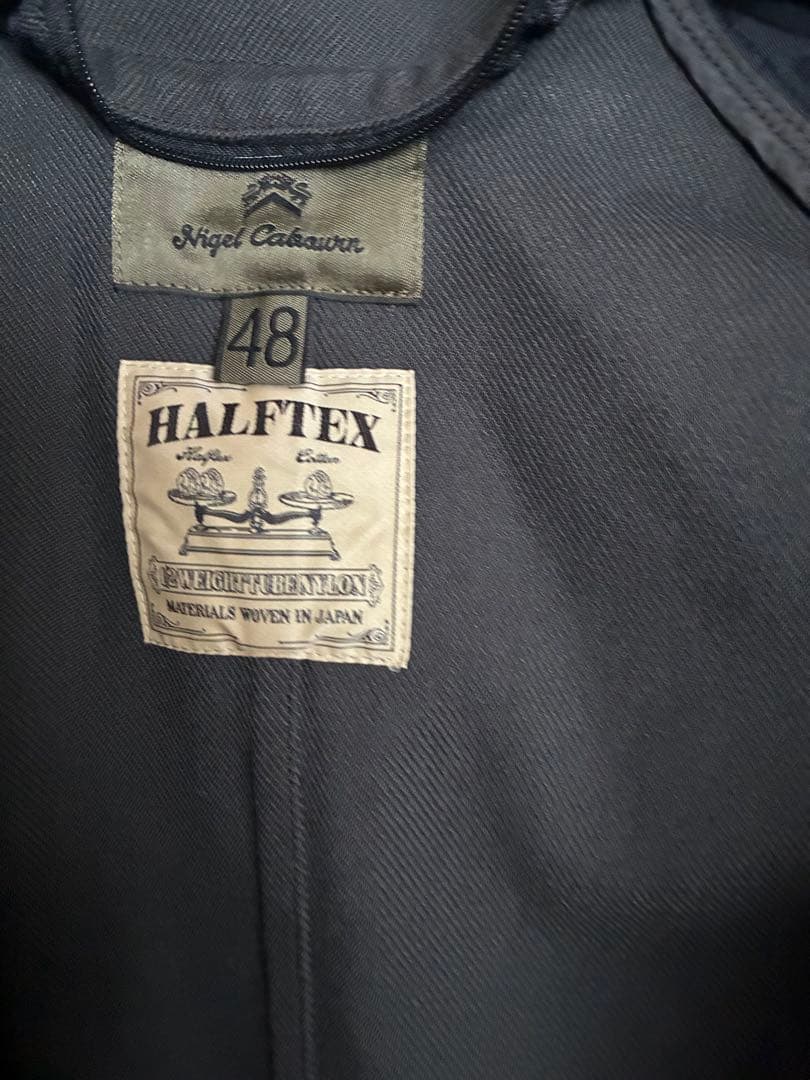 Nigel Cabourn HALFTEX ステンカラーコート 48