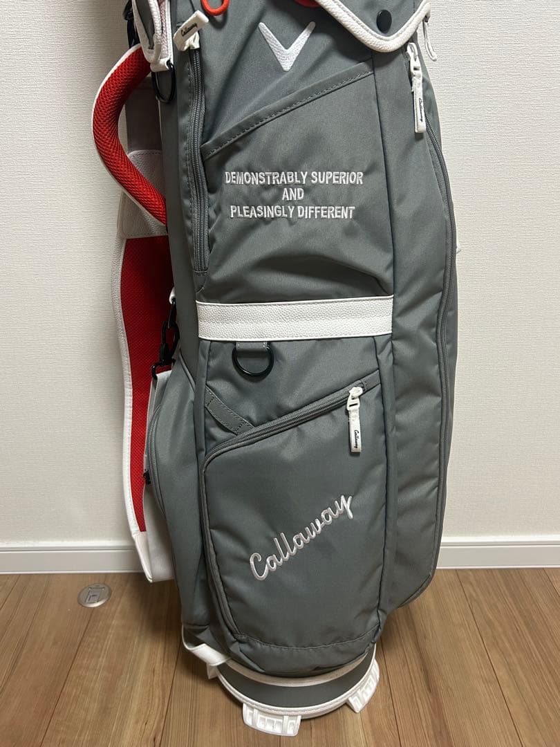 キャロウェイ　キャディバッグ　 アドバンス 2.0 24 JM ライトグレー