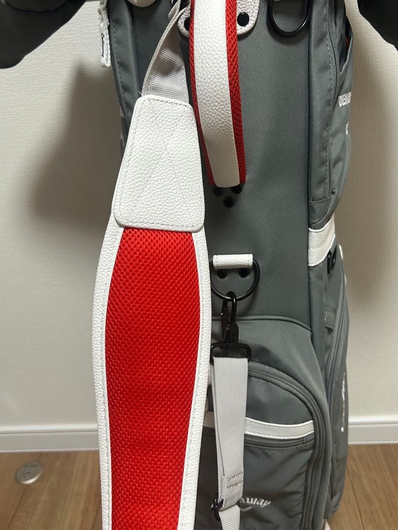 キャロウェイ　キャディバッグ　 アドバンス 2.0 24 JM ライトグレー