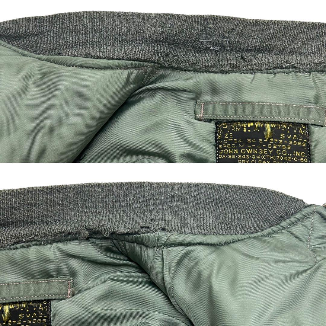 ◾️実物◾️MIL-J-8279B◾️MA-1◾️黒タグ◾️オリジナル◾️本物◾️ヴィンテージ