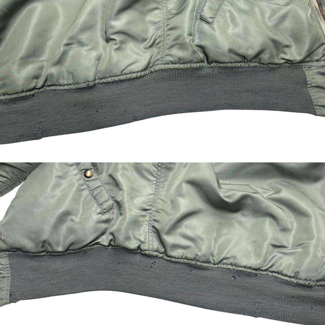 ◾️実物◾️MIL-J-8279B◾️MA-1◾️黒タグ◾️オリジナル◾️本物◾️ヴィンテージ