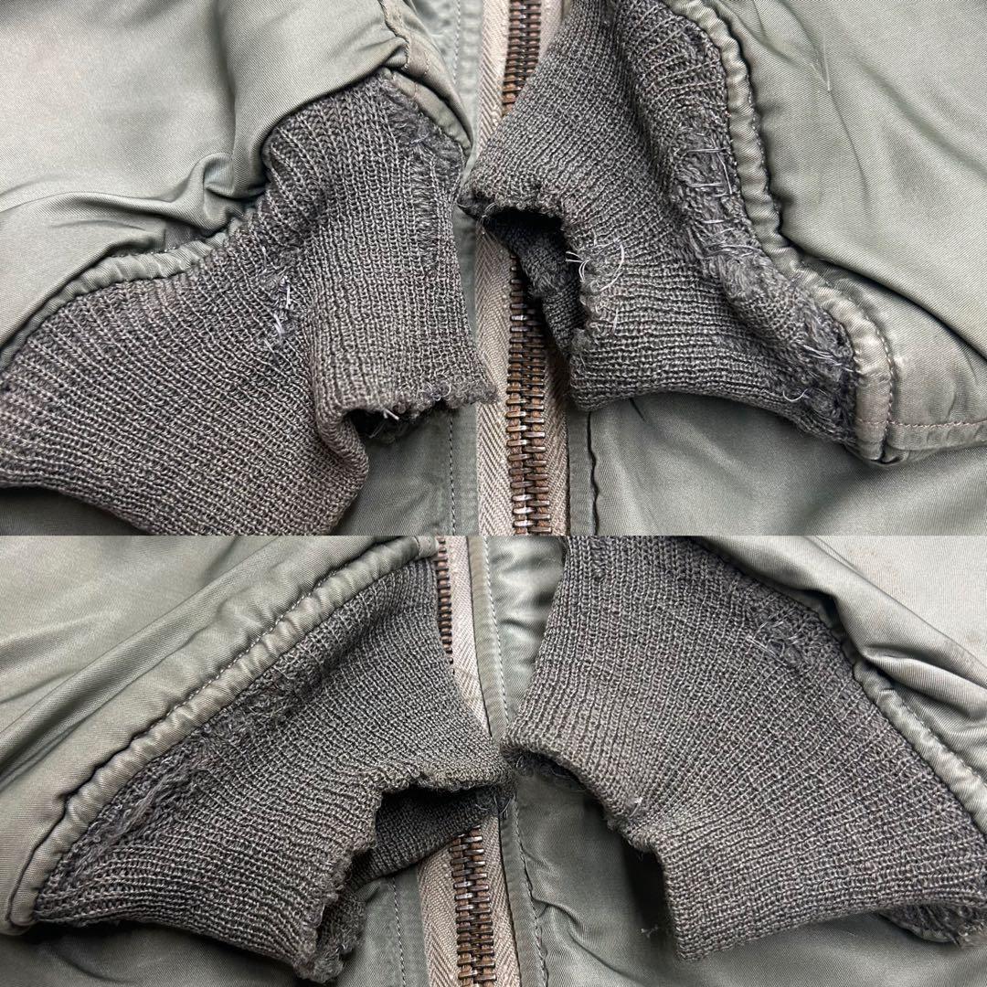 ◾️実物◾️MIL-J-8279B◾️MA-1◾️黒タグ◾️オリジナル◾️本物◾️ヴィンテージ