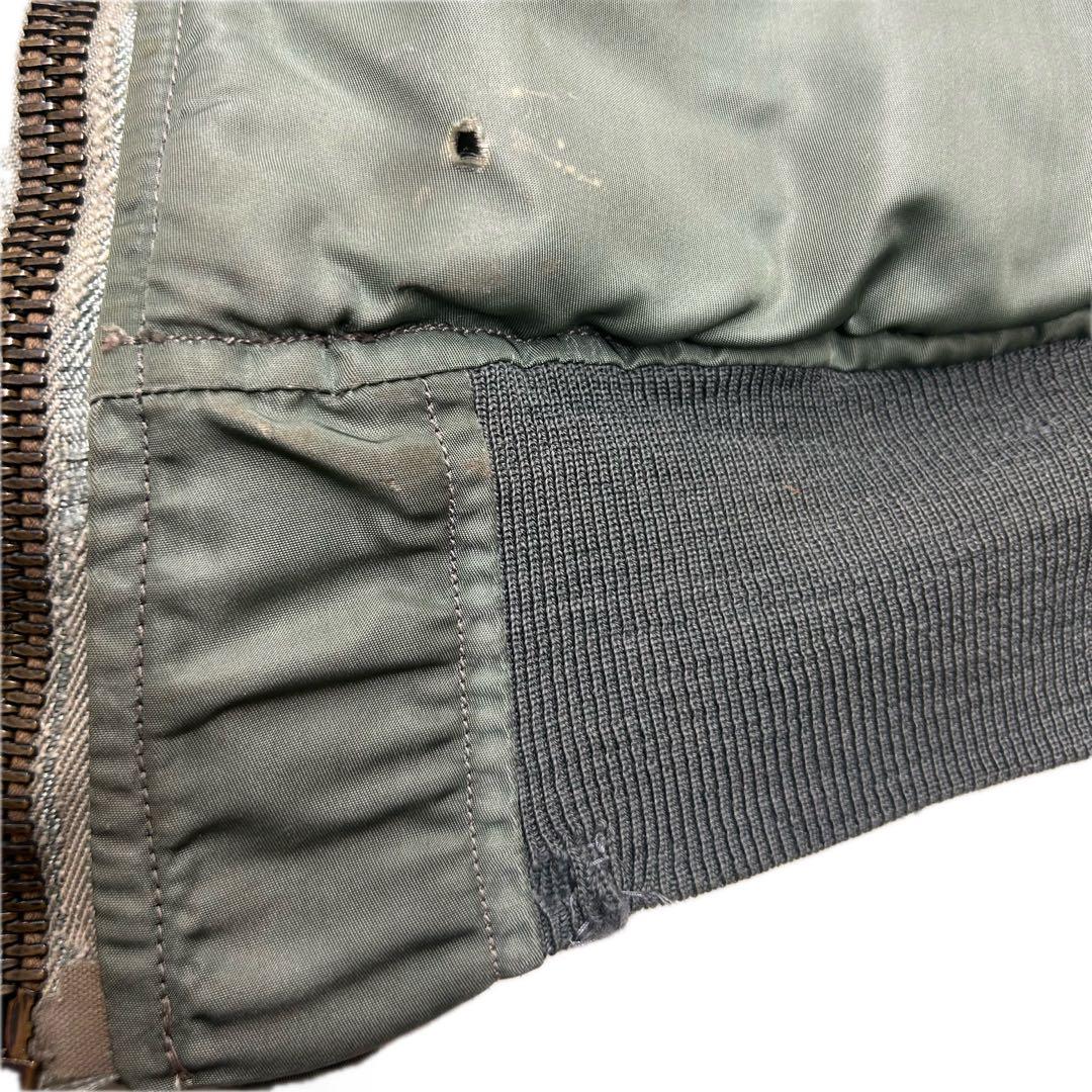 ◾️実物◾️MIL-J-8279B◾️MA-1◾️黒タグ◾️オリジナル◾️本物◾️ヴィンテージ