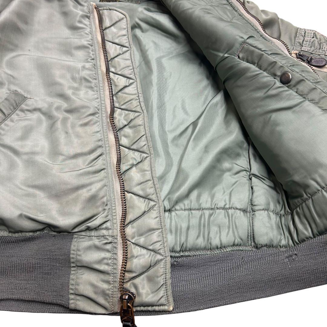 ◾️実物◾️MIL-J-8279B◾️MA-1◾️黒タグ◾️オリジナル◾️本物◾️ヴィンテージ