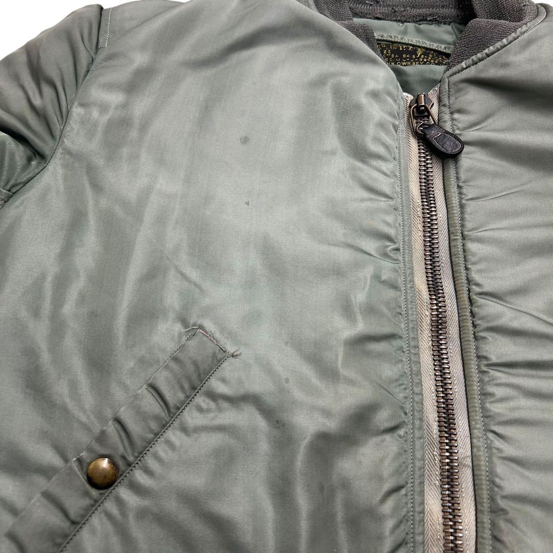 ◾️実物◾️MIL-J-8279B◾️MA-1◾️黒タグ◾️オリジナル◾️本物◾️ヴィンテージ