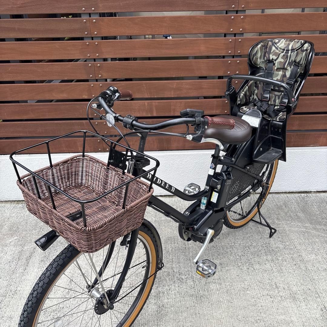 まー★人気のHYDEE.Ⅱ ハイディー2 子供乗せ自転車　整備済み❣️