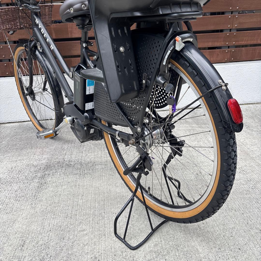 まー★人気のHYDEE.Ⅱ ハイディー2 子供乗せ自転車　整備済み❣️