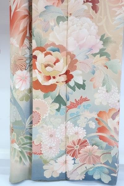 美品 アンティーク 振袖 お引きずり 身丈164cm 大正ロマン レトロ