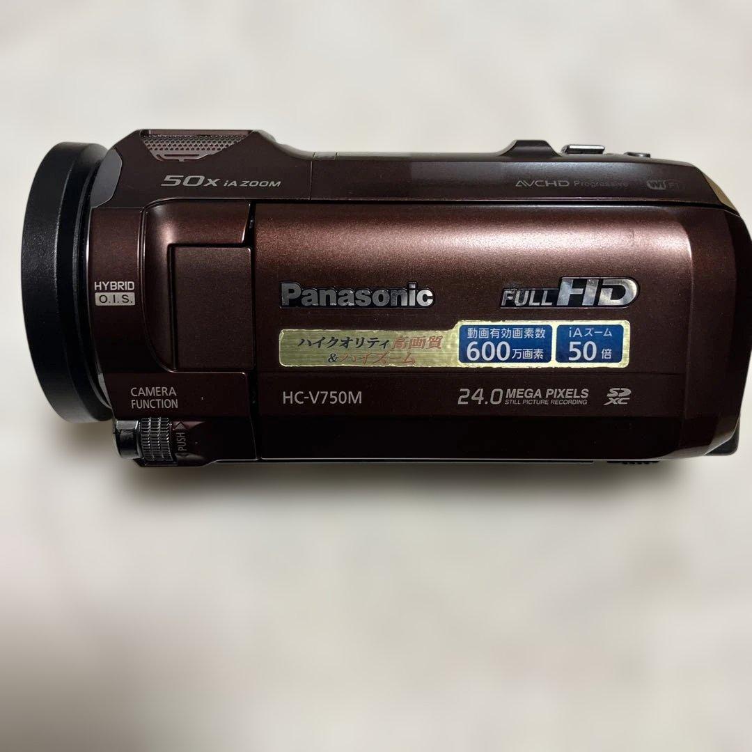 Panasonic HC-V750M フルHDビデオカメラ