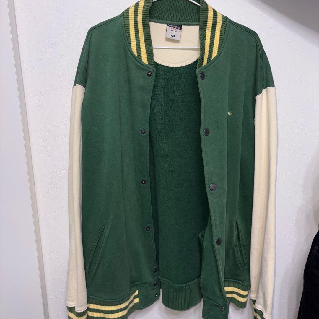 コロンビア スタジャン グリーン XL Columbia 即購入OK!!!