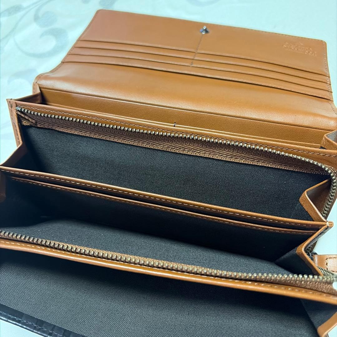 ヴィヴィアンウエストウッド 長財布 ロゴエンボス オーブ レザー　総柄