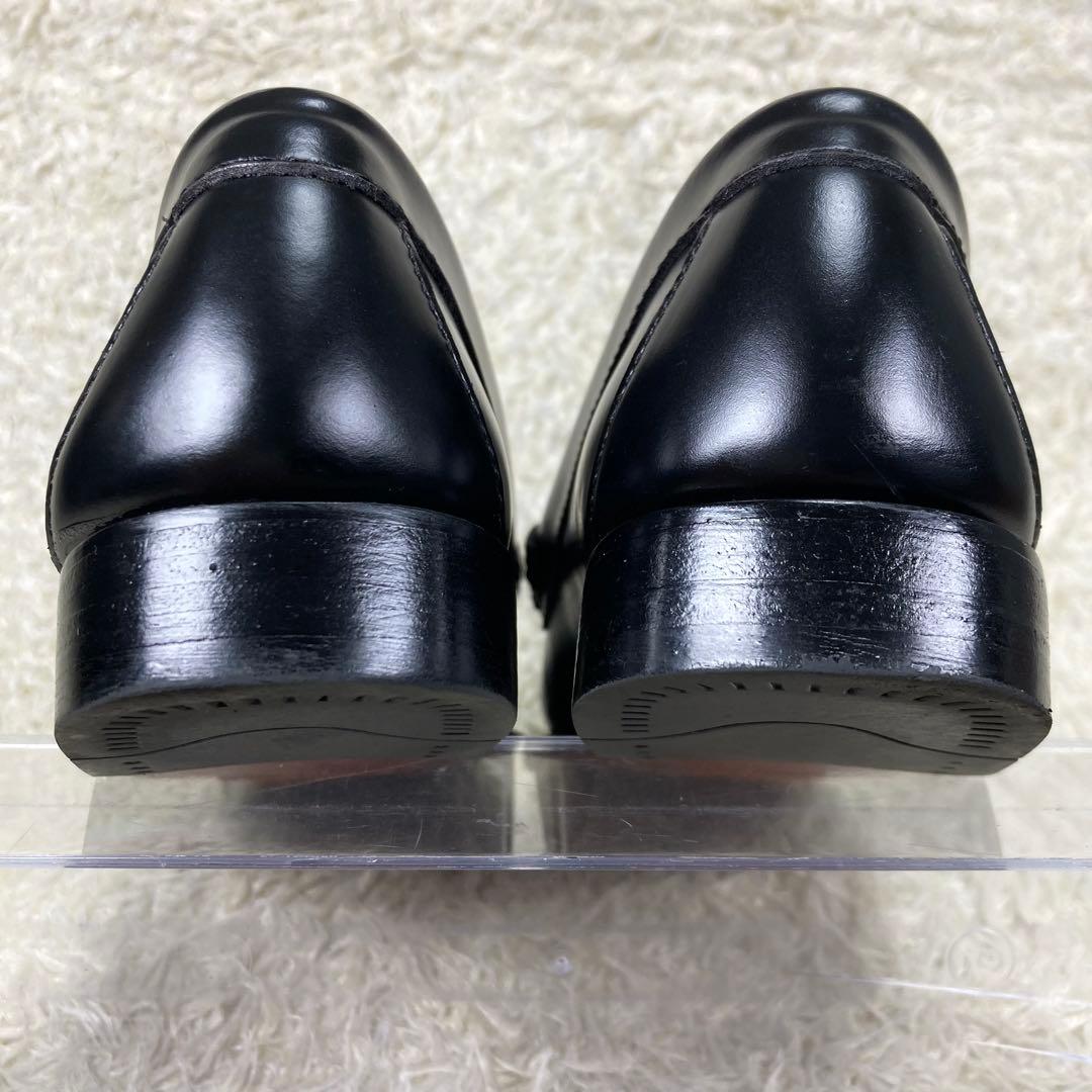 『未使用級』G.H.BASS ローファー 革靴 ブラック レザー 24.5